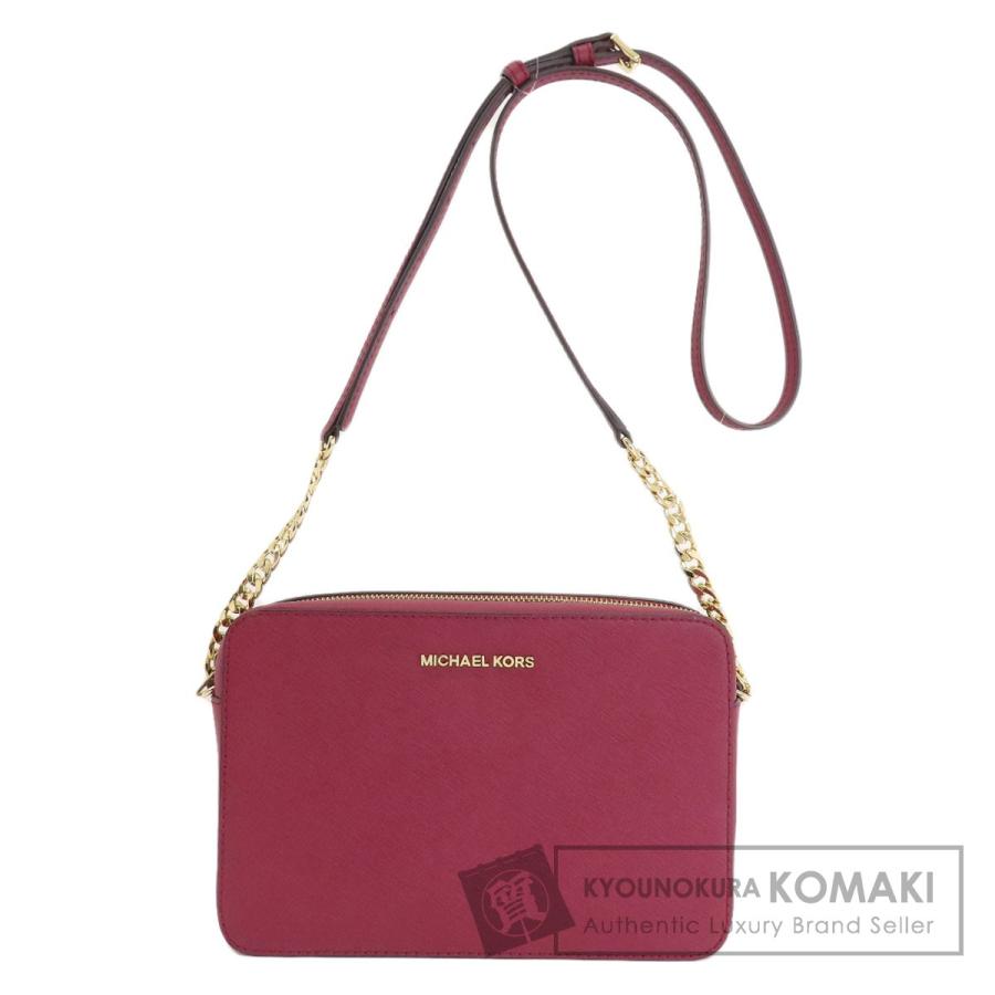 MICHAEL KORS（マイケルコース） ロゴ金具 ショルダーバッグ レザー