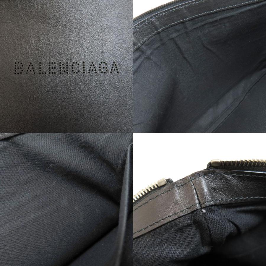 BALENCIAGA（バレンシアガ） 373834 ロゴ クラッチバッグ レザー