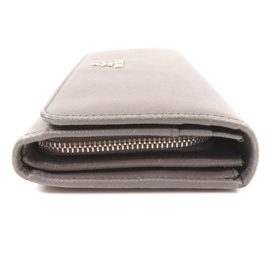 PRADA プラダ ロゴモチーフ 長財布（小銭入れあり） レザー レディース  