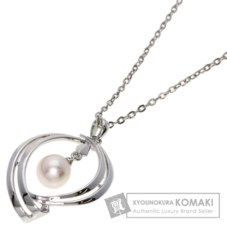 MIKIMOTO（ミキモト） アコヤパール 真珠 ネックレス シルバー 