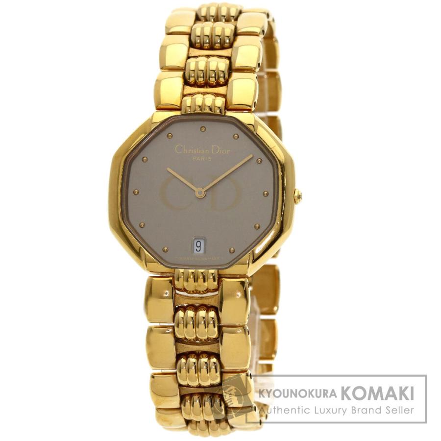 CHRISTIAN DIOR クリスチャンディオール 25.154 オクタゴン 腕時計 GP