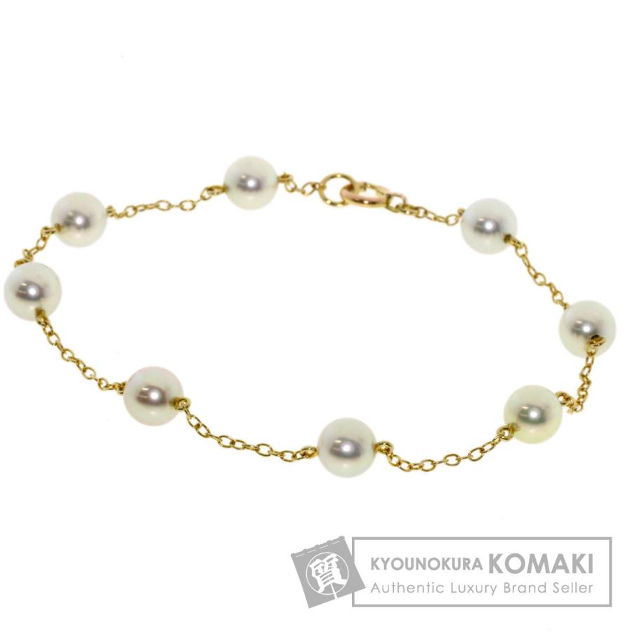 MIKIMOTO（ミキモト） ステーション パール 真珠 ブレスレット K14