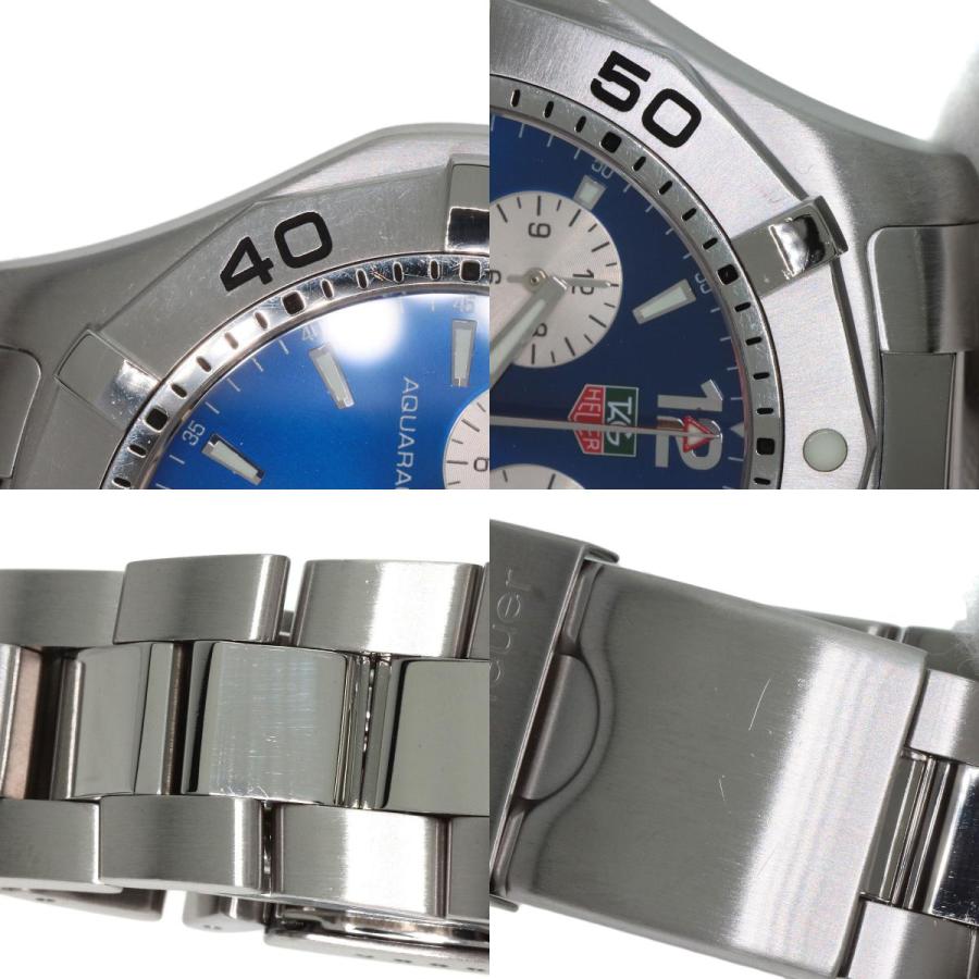 TAG HEUER タグホイヤー CAF1112 アクアレーサー クロノグラフ 腕時計 