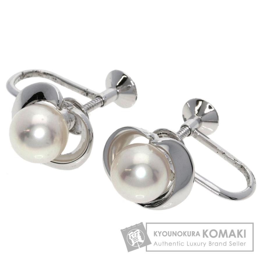MIKIMOTO（ミキモト） パール 真珠 イヤリング シルバー レディース 