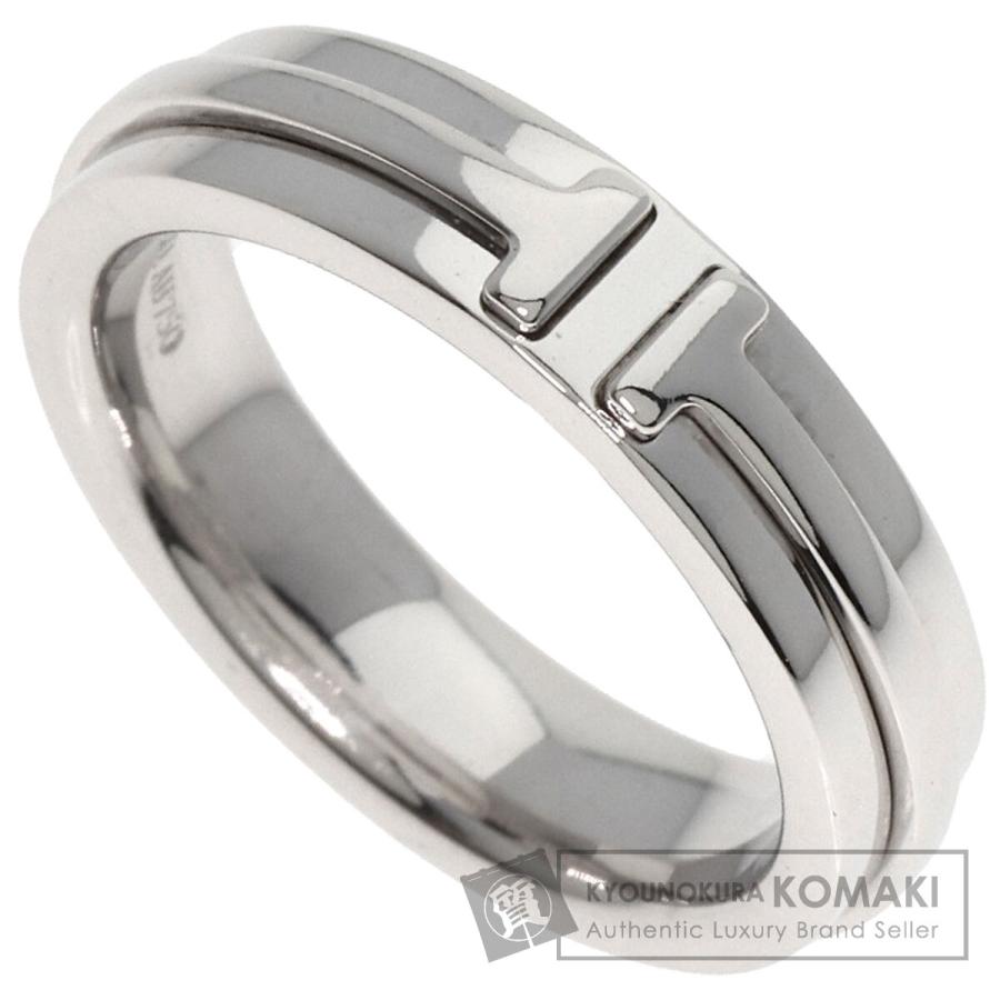 TIFFANY&Co.（ティファニー） T TWO ナロー リング・指輪 K18ホワイト
