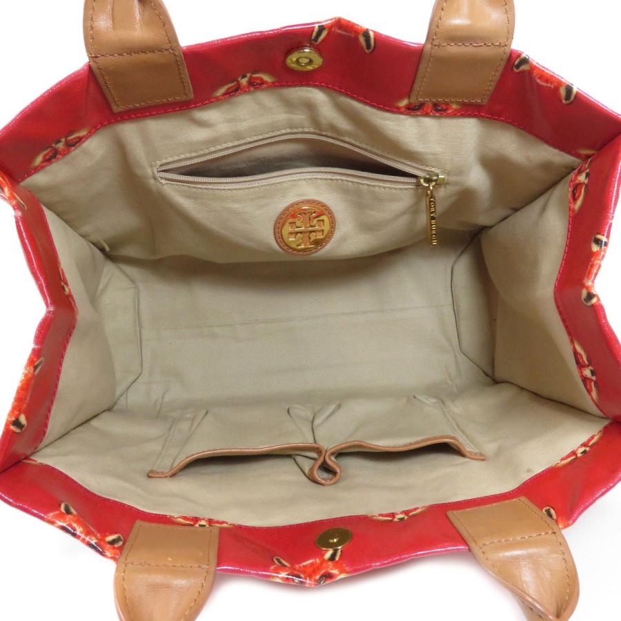 TORY BURCH Tory Burch トリーバーチ 狐プリント トートバッグ 