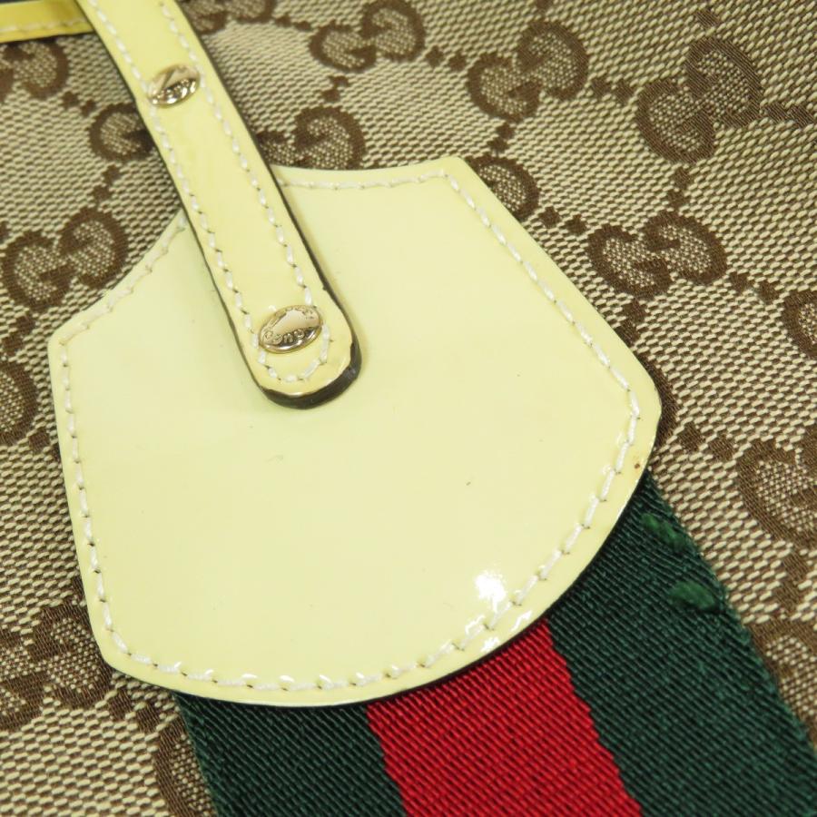 GUCCI グッチ 211970 シェリーライン トートバッグキャンバス 