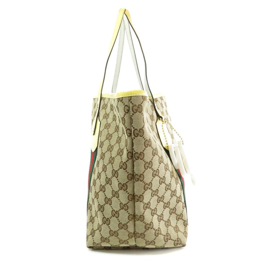 GUCCI グッチ 211970 シェリーライン トートバッグキャンバス 