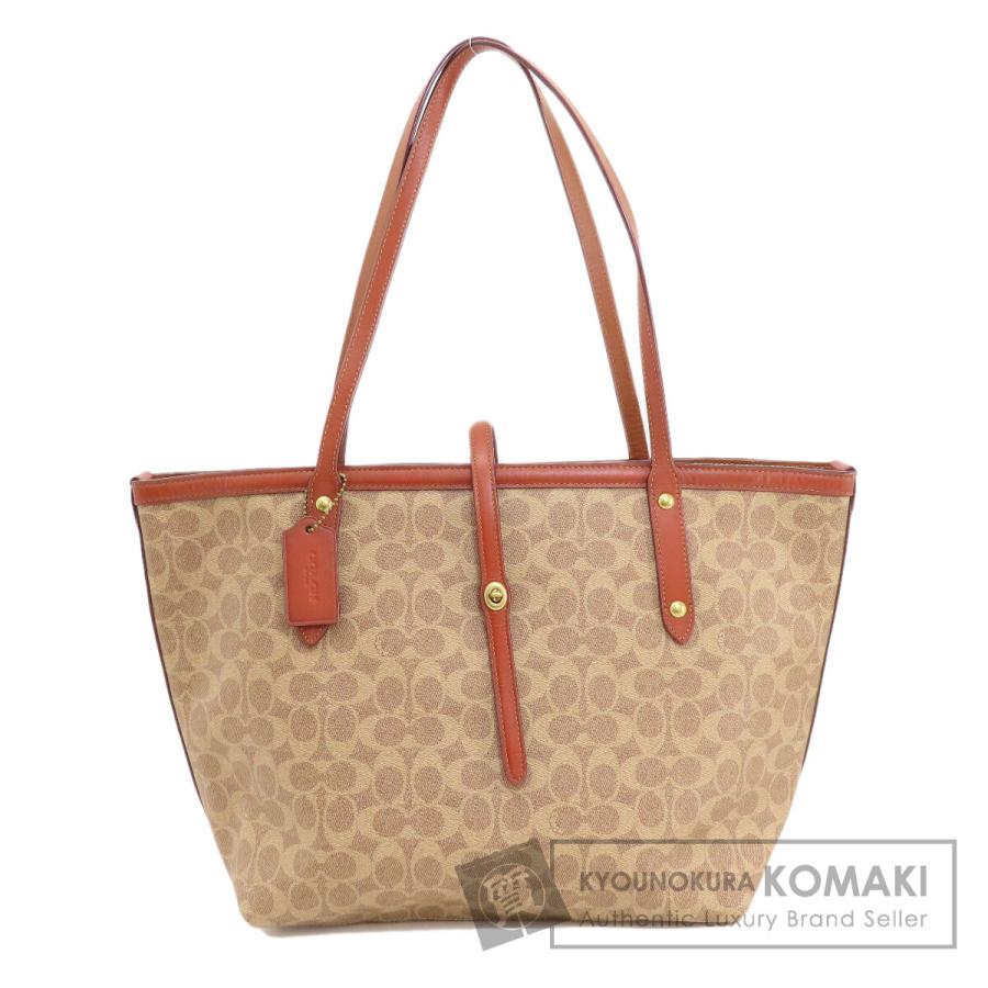 COACH（コーチ） 32714 シグネチャー トートバッグ PVC レディース