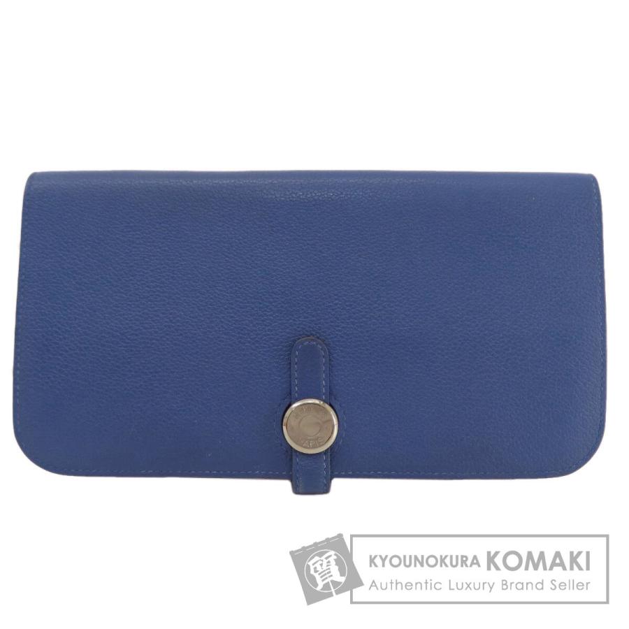 HERMES（エルメス） ドゴンロング シルバー金具 長財布（小銭入れなし