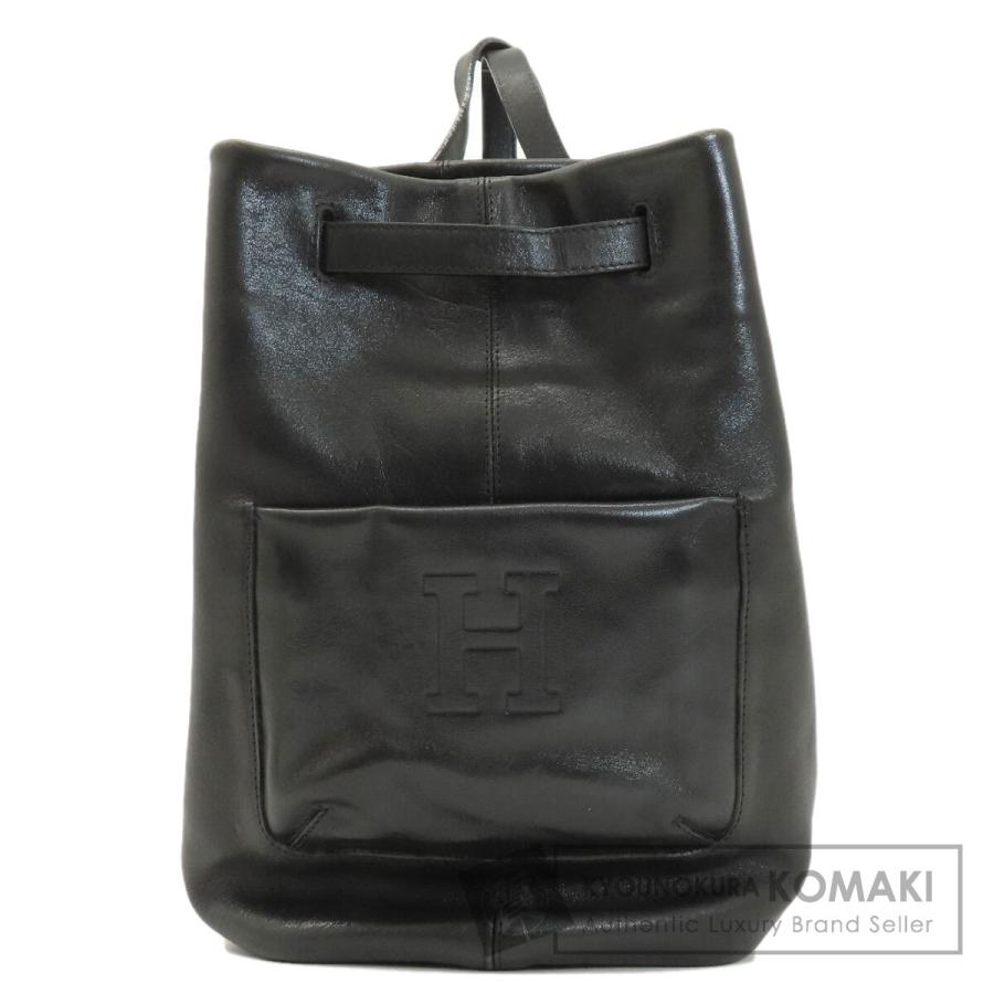 HIROFU（ヒロフ） ロゴ リュック・デイパック レザー レディース 中古