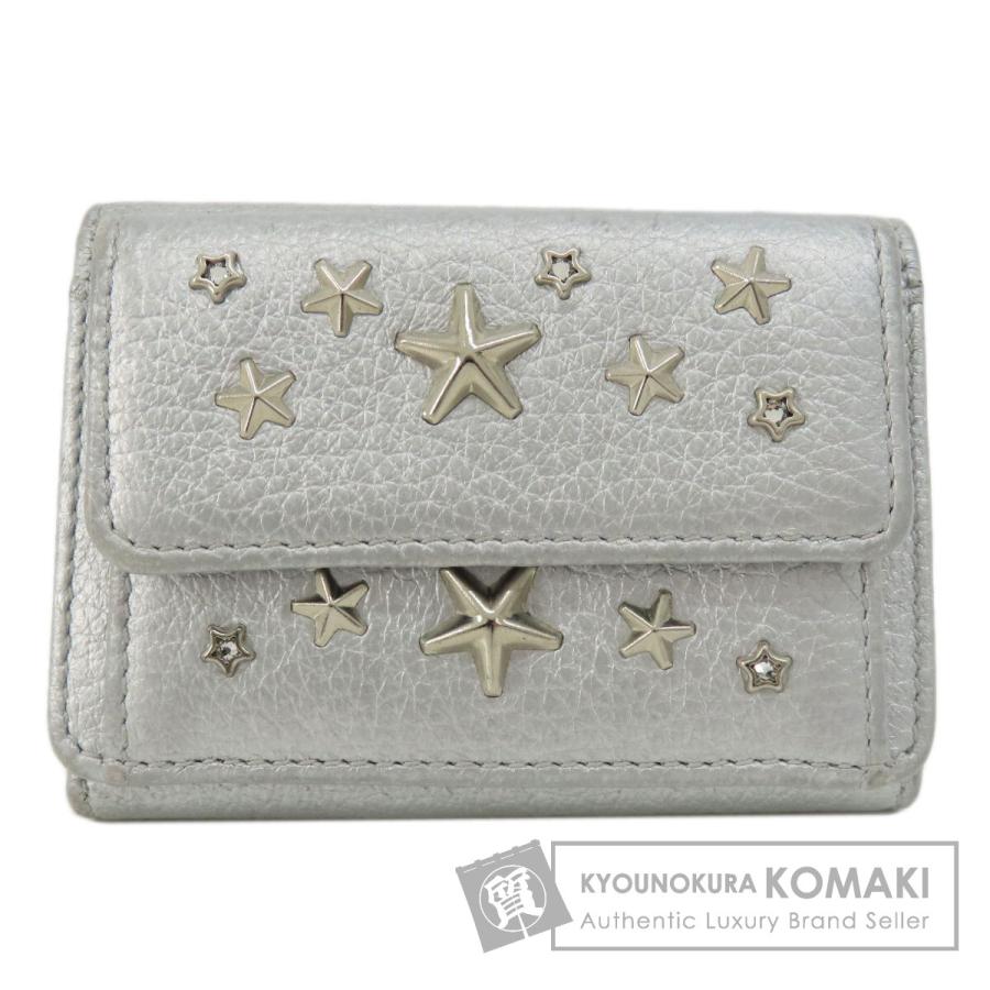 Jimmy Choo ジミーチュウ スターモチーフ 二つ折り財布（小銭入れあり