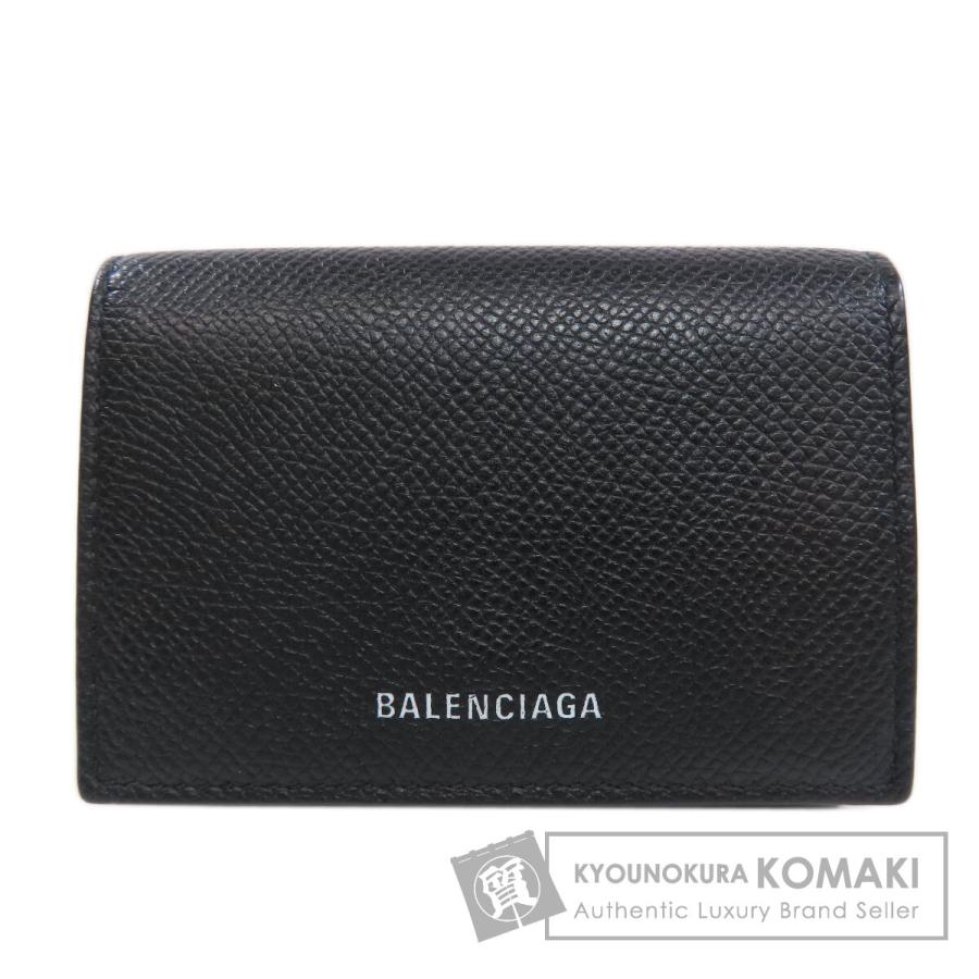 BALENCIAGA（バレンシアガ） 558208 ロゴ 三つ折り財布 二つ折り