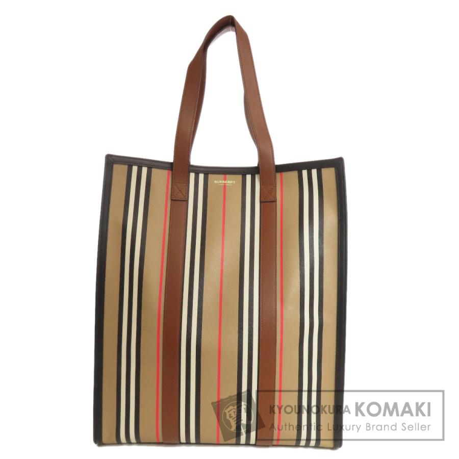 BURBERRY（バーバリー） ストライプ トートバッグ PVC レディース 中古 