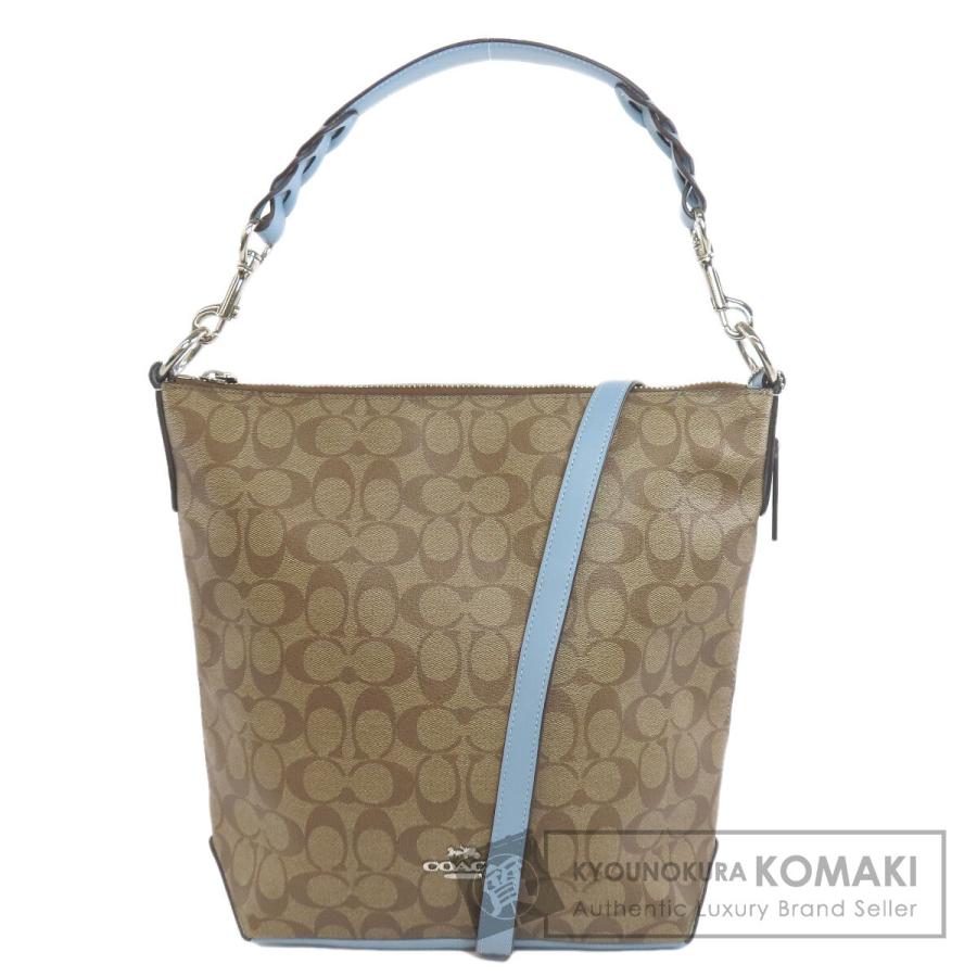 COACH（コーチ） F31477 シグネチャー 2WAY ショルダーバッグ PVC