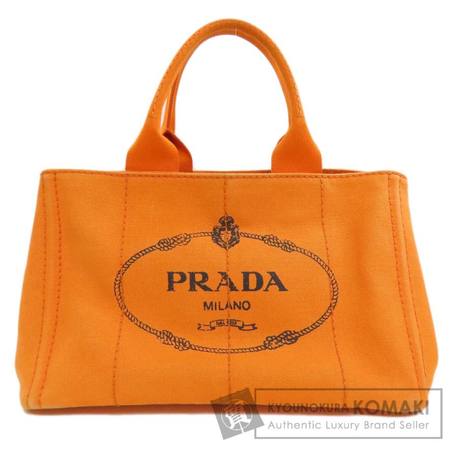 PRADA（プラダ） カナパ ハンドバッグ キャンバス レディース 中古