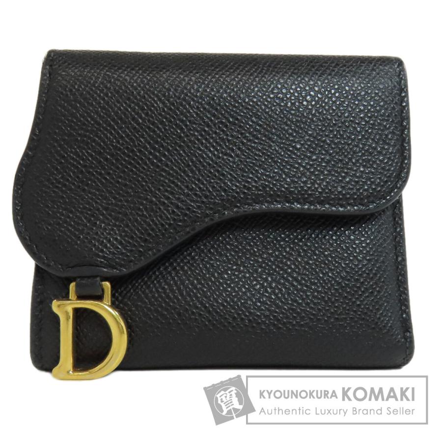 CHRISTIAN DIOR クリスチャンディオール サドル ロータス ウォレット