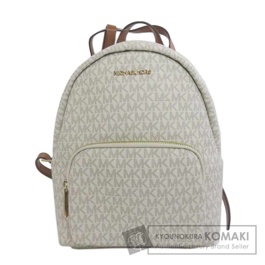 ★美品★ MICHAEL KORS PVC リュックサック シグネチャー MICHAEL KORS（マイケルコース） MKシグネチャー リュック・デイパック