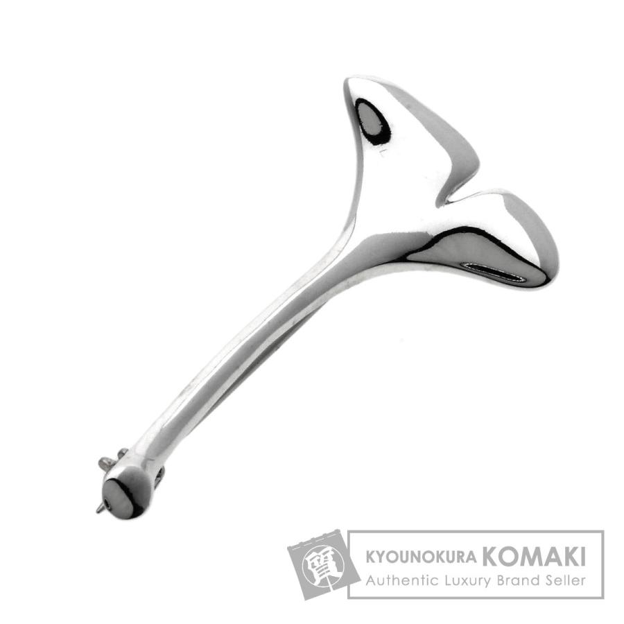 TIFFANY&Co.（ティファニー） イチョウ モチーフ ブローチ シルバー