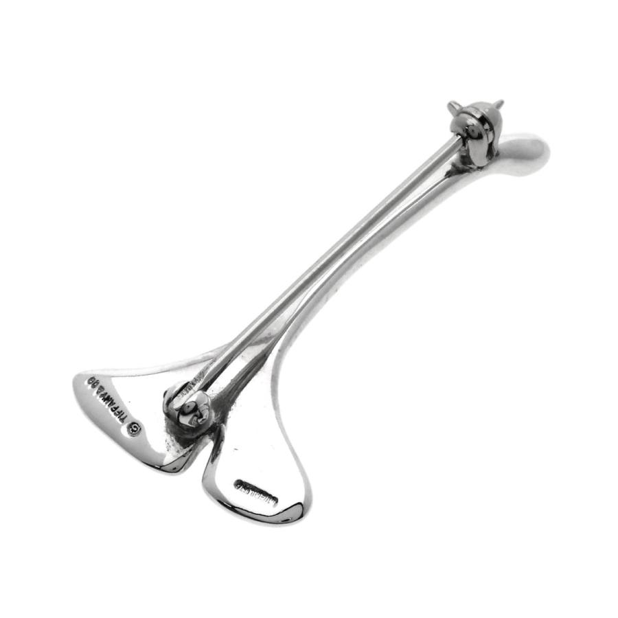 TIFFANY&Co.（ティファニー） イチョウ モチーフ ブローチ シルバー