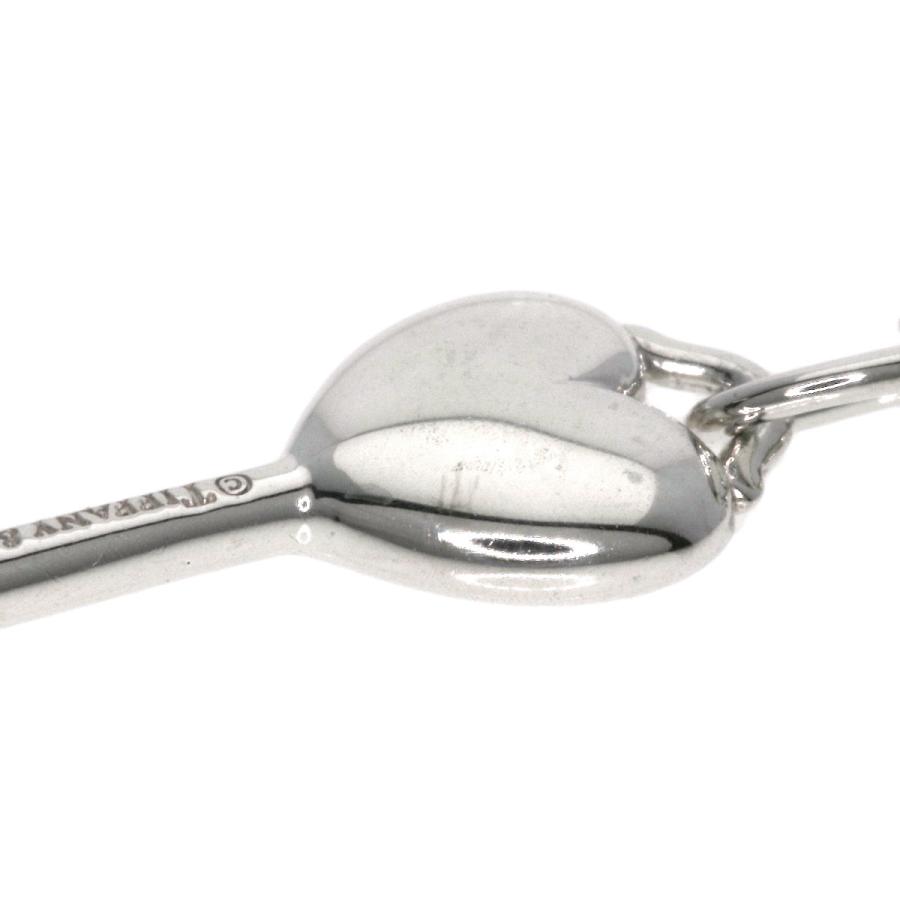 TIFFANY&Co. ティファニー ハートキー 1P ダイヤモンド ネックレス シルバー レディース 中古_4