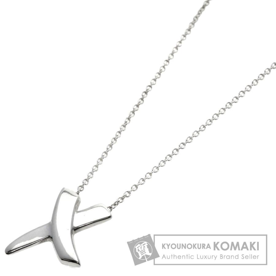 TIFFANY&Co.（ティファニー） キス ネックレス シルバー レディース
