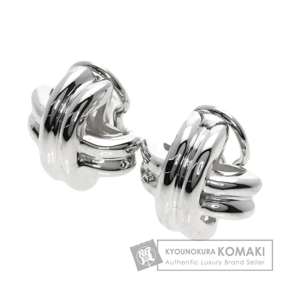Tiffany & Co. シグネチャー イヤリング　シルバー TIFFANY&Co.（ティファニー） シグネチャー イヤリング シルバー