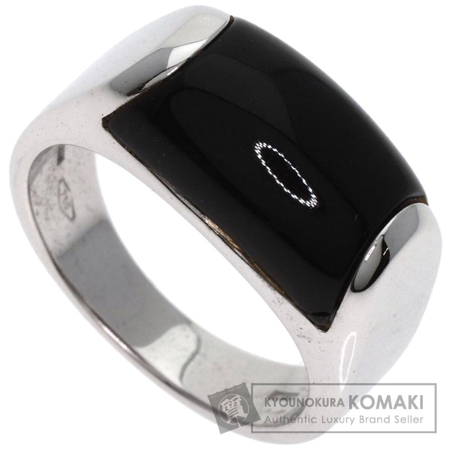 BVLGARI（ブルガリ） トロンケット オニキス リング・指輪 K18ホワイト