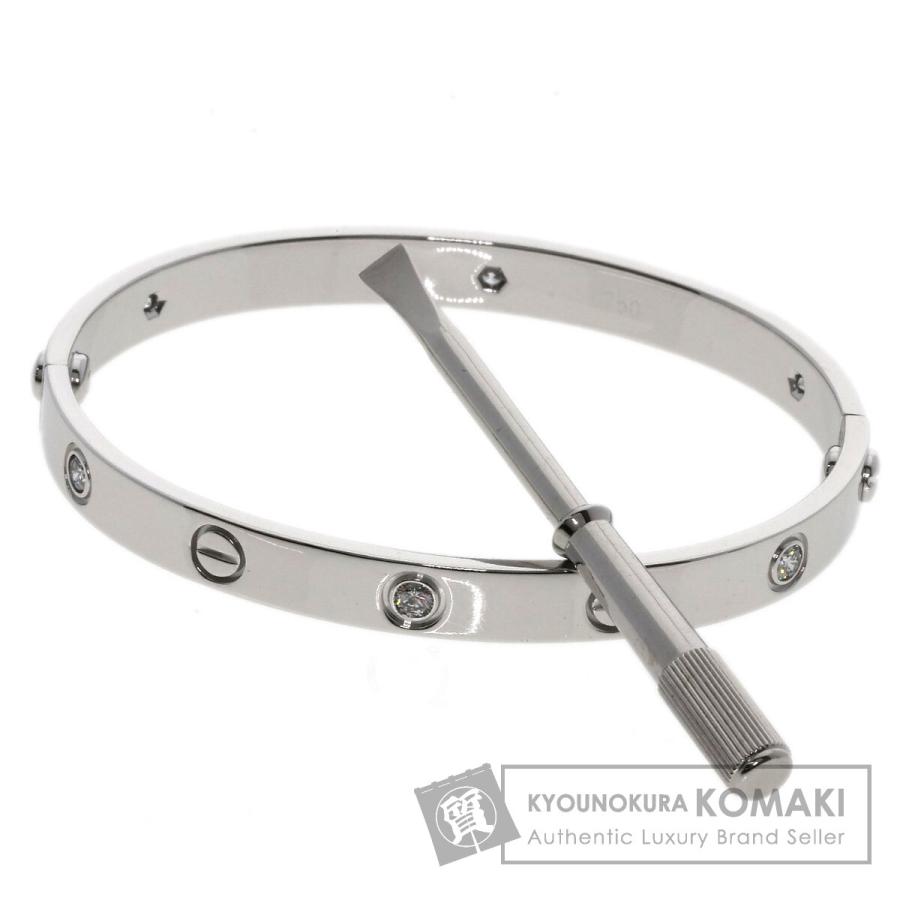 Cartier（カルティエ） ラブブレス ハーフ ダイヤモンド ドライバー付