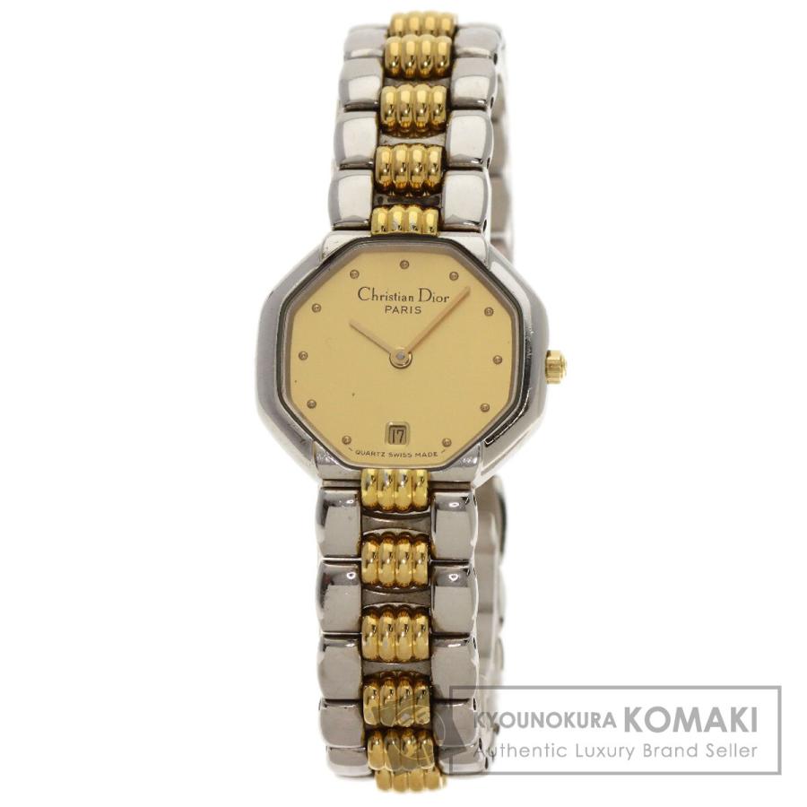 CHRISTIAN DIOR クリスチャンディオール D48-203 オクタゴン 腕時計