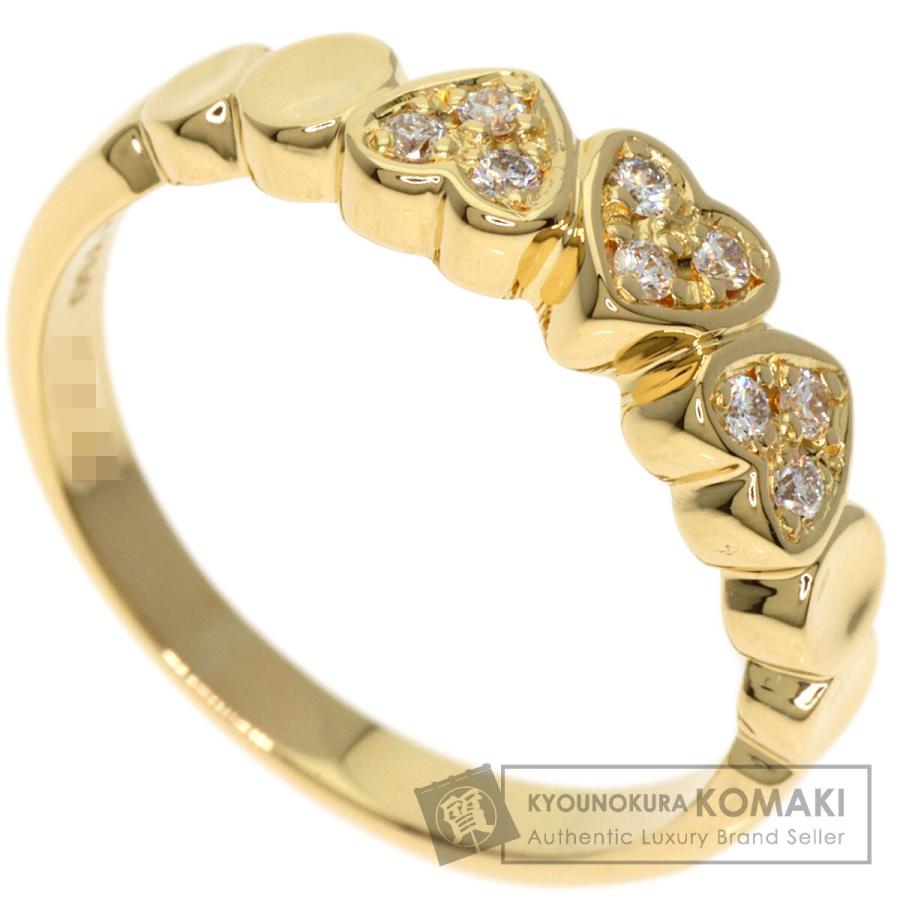 Dior ディオール ダイヤモンド ハートモチーフ リング・指輪 K18