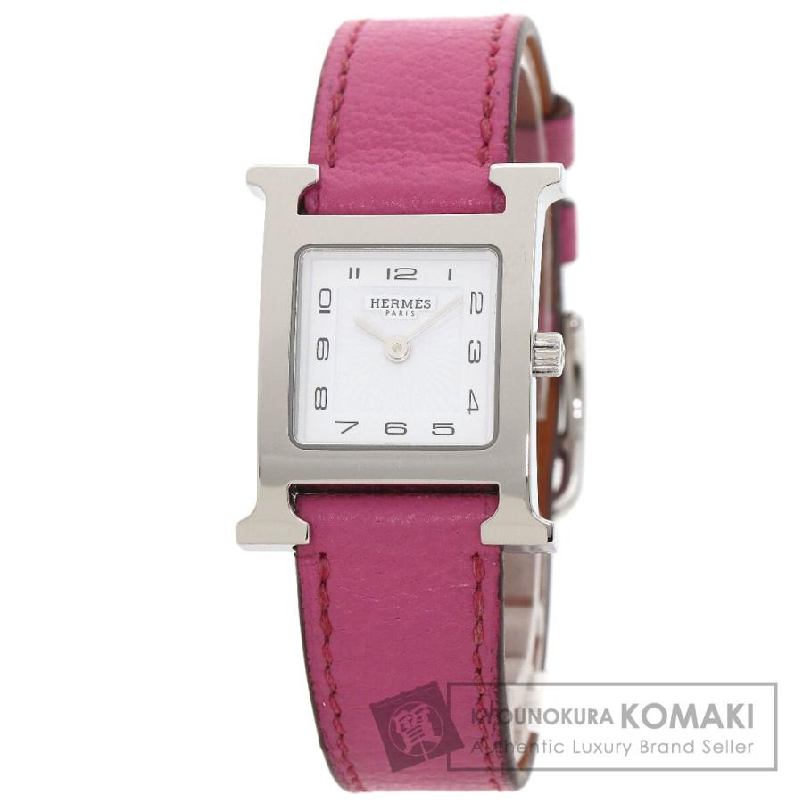 HERMES（エルメス） HH1.210 Hウォッチ 腕時計 ステンレススチール 革