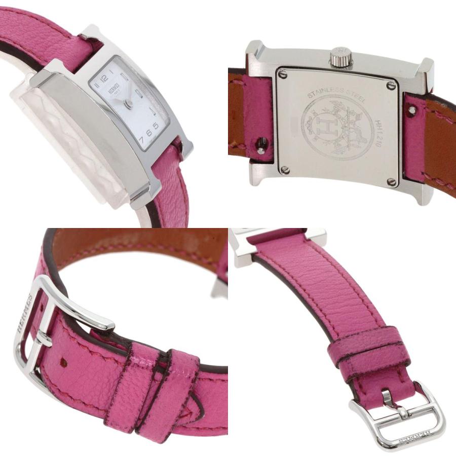 HERMES（エルメス） HH1.210 Hウォッチ 腕時計 ステンレススチール 革 
