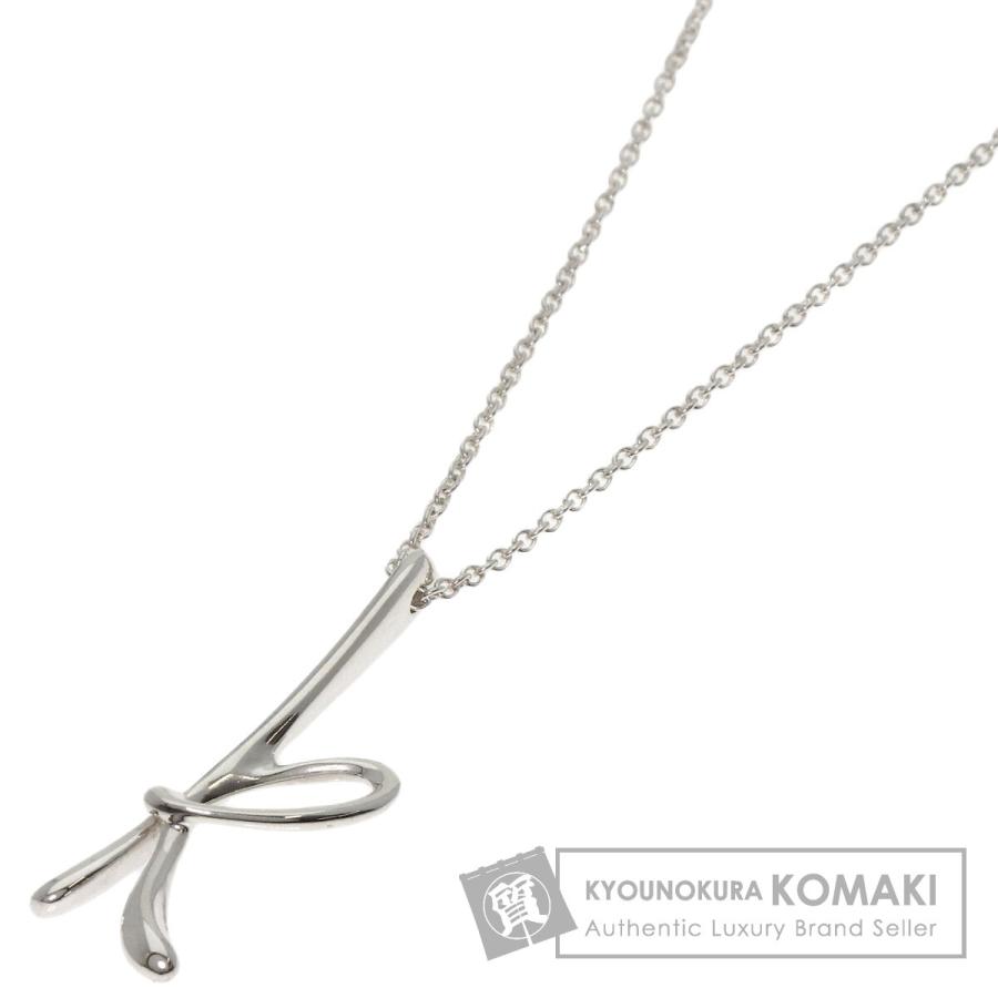 Tiffany＆Co. ティファニー イニシャル k ラージ ネックレス TIFFANY&Co.（ティファニー） イニシャル K ネックレス シルバー