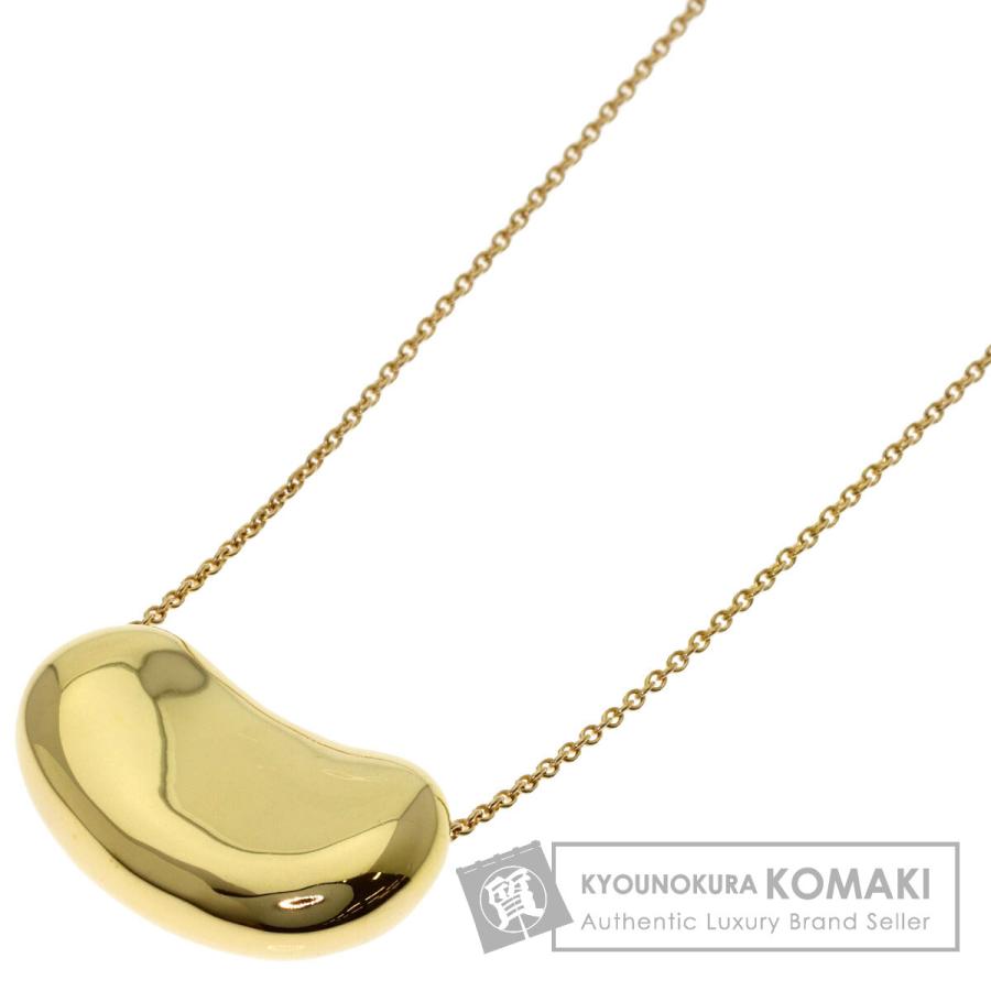 TIFFANY&Co.（ティファニー） ビーン ネックレス K18イエローゴールド