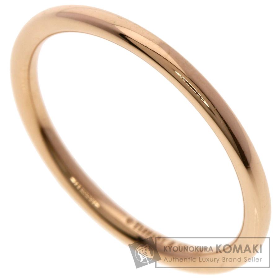 Tiffany K18 平打ち リング ピンクゴールド TIFFANY&Co.（ティファニー） ウェディング リング・指輪 K18ピンク