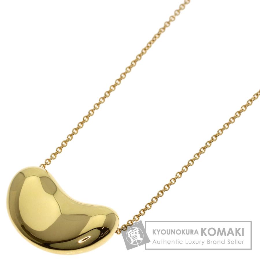 TIFFANY&Co.（ティファニー） ビーン ネックレス K18イエローゴールド