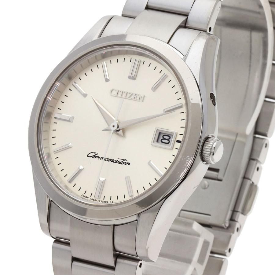 CITIZEN シチズン A660-T022308 CTQ57-0952 ザ・シチズン クロノマスター 腕時計  ステンレススチール SS メンズ  中古の画像