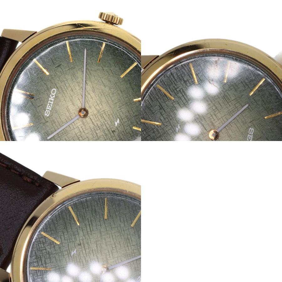 SEIKO（セイコー） 2220-0180 シャリオ 腕時計 K18イエローゴールド 革