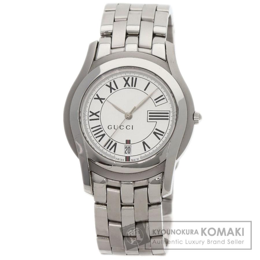 769495/GUCCI グッチ 5500M 腕時計 ステンレススチール GUCCI（グッチ） 5500M 腕時計 ステンレススチール SS メンズ 中古
