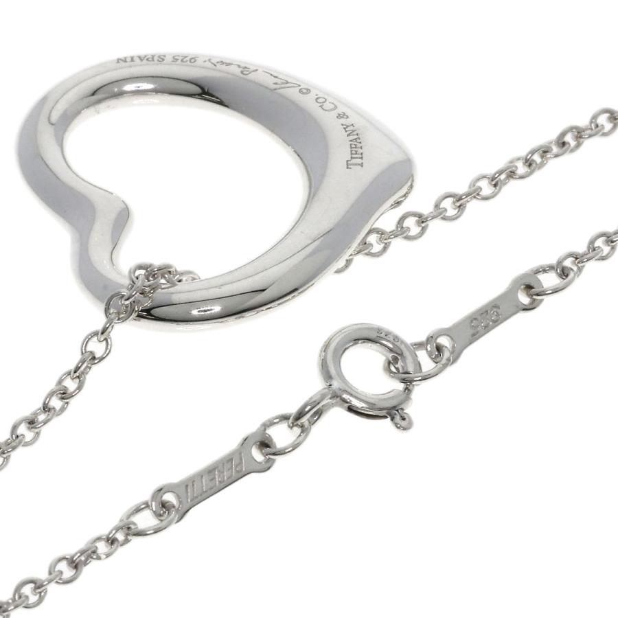 ● TIFFANY&CO. ネックレス●ティファニー オープンハート シルバー TIFFANY&Co.（ティファニー） オープンハート ネックレス シルバー