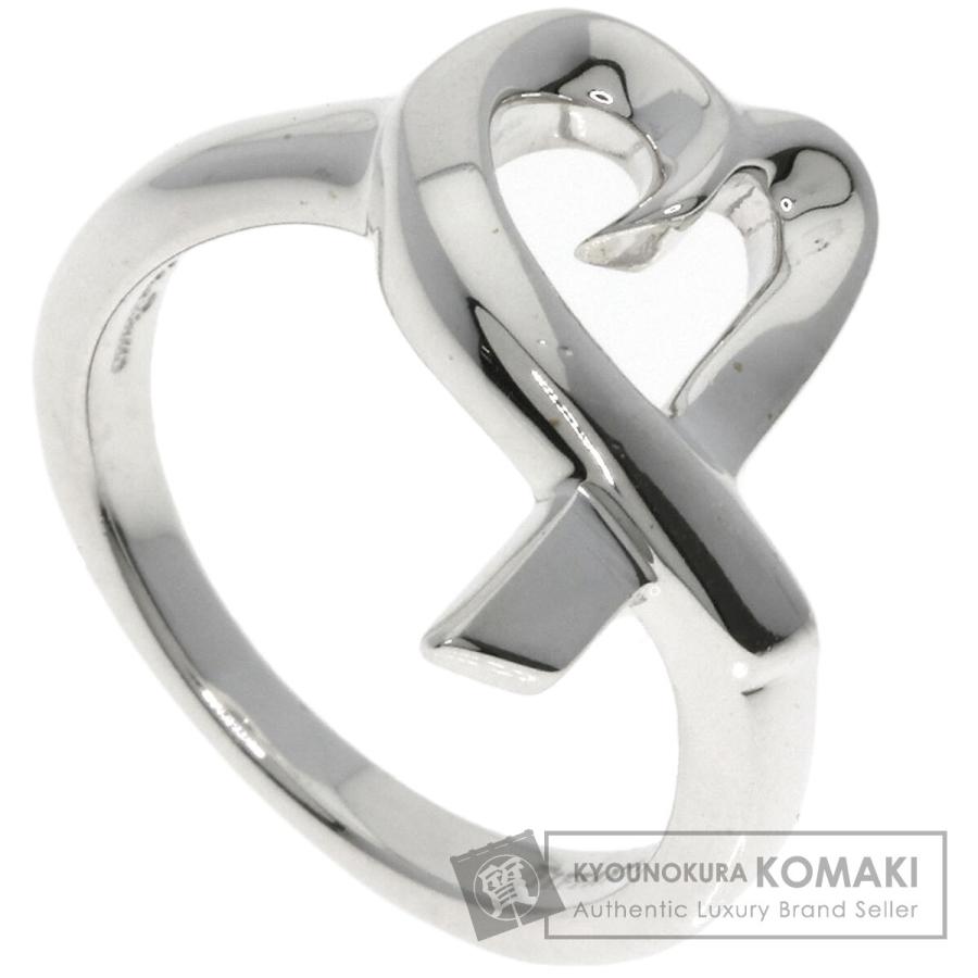 ティファニー　ラビングハートバンドリング　12号　指輪　Tiffany シルバー TIFFANY&Co.（ティファニー） ラビングハート リング・指輪 シルバー