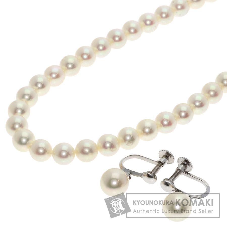 MIKIMOTO（ミキモト） パール 真珠 イヤリング 2点セット ネックレス 