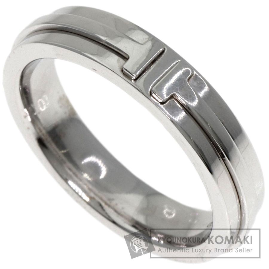 TIFFANY&Co.（ティファニー） T TWO ナロー リング・指輪 K18ホワイト