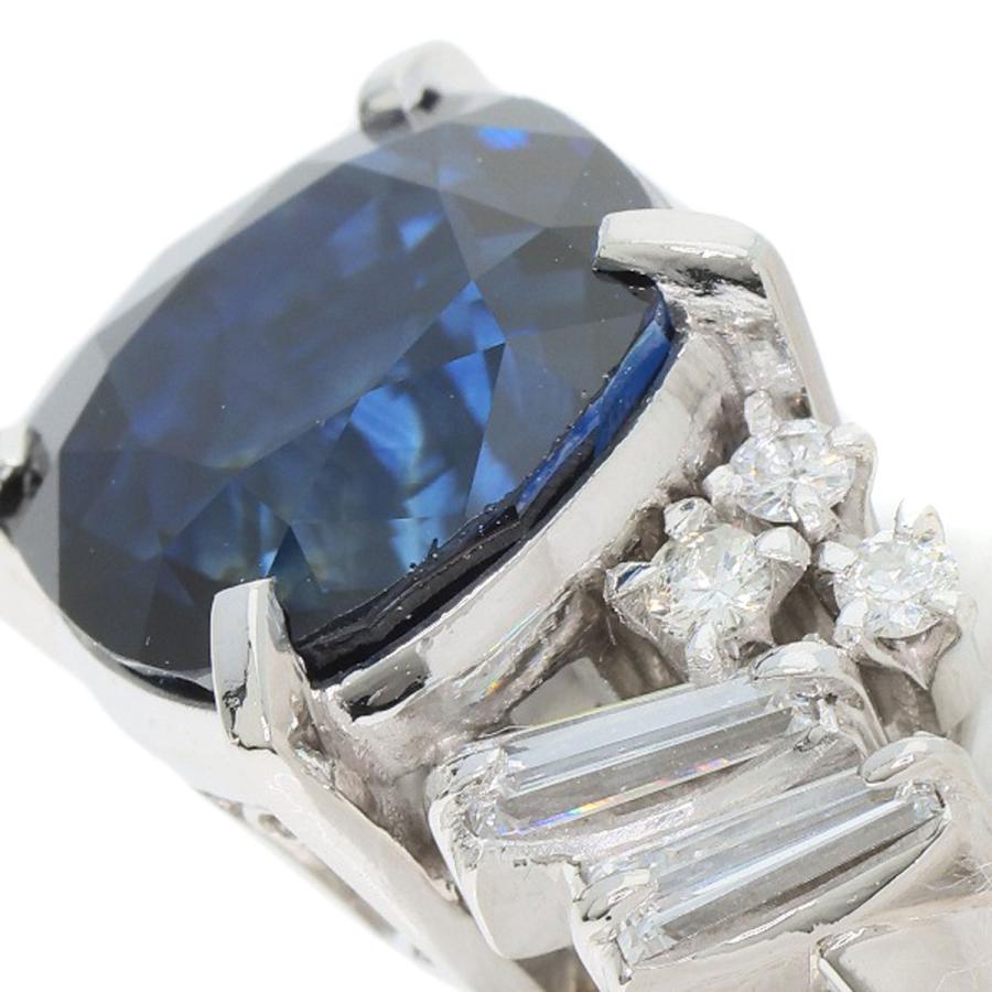 TASAKI タサキ ブルーサファイア ダイヤモンド リング・指輪 プラチナ 