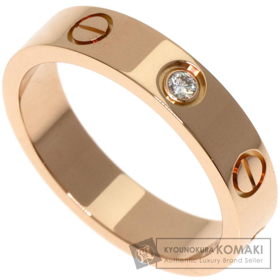 カルティエ　ミニラブリング　49号　YG Cartier（カルティエ） ミニ ラブリング 1P ダイヤモンド #49 リング