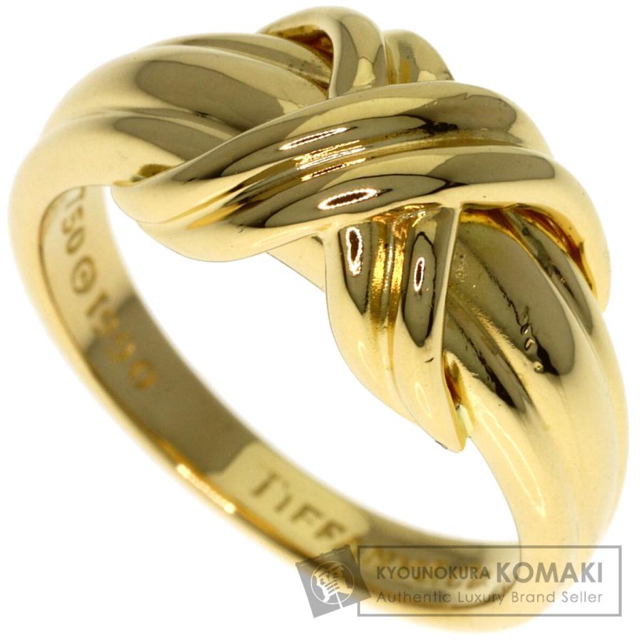 TIFFANY & Co. ティファニー シグネチャーリング 2012 TIFFANY&Co.（ティファニー） シグネチャー リング・指輪 K18イエロー
