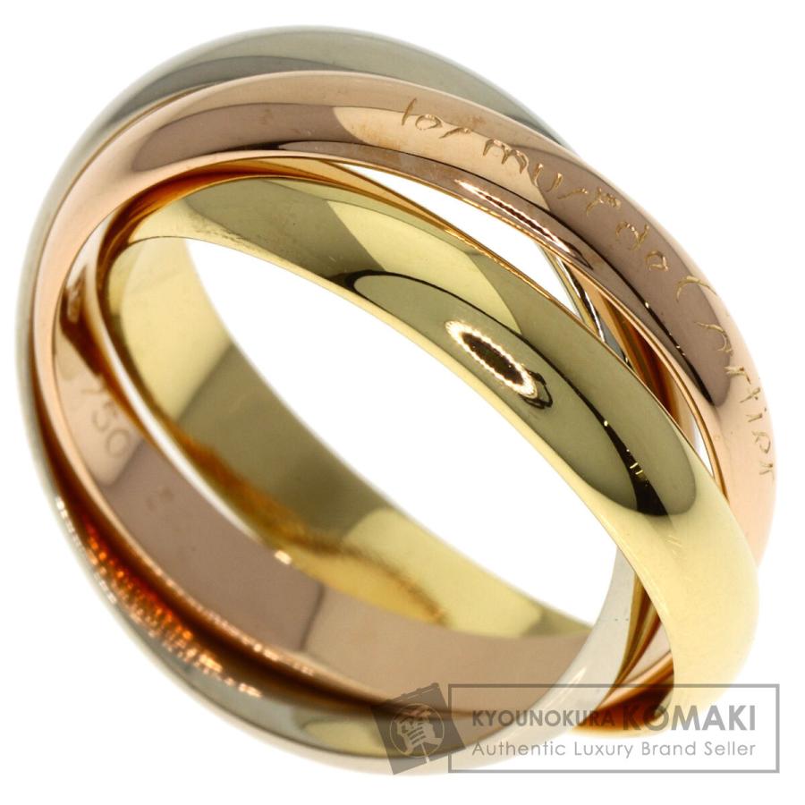 Cartier（カルティエ） トリニティ #54 リング・指輪 K18イエロー