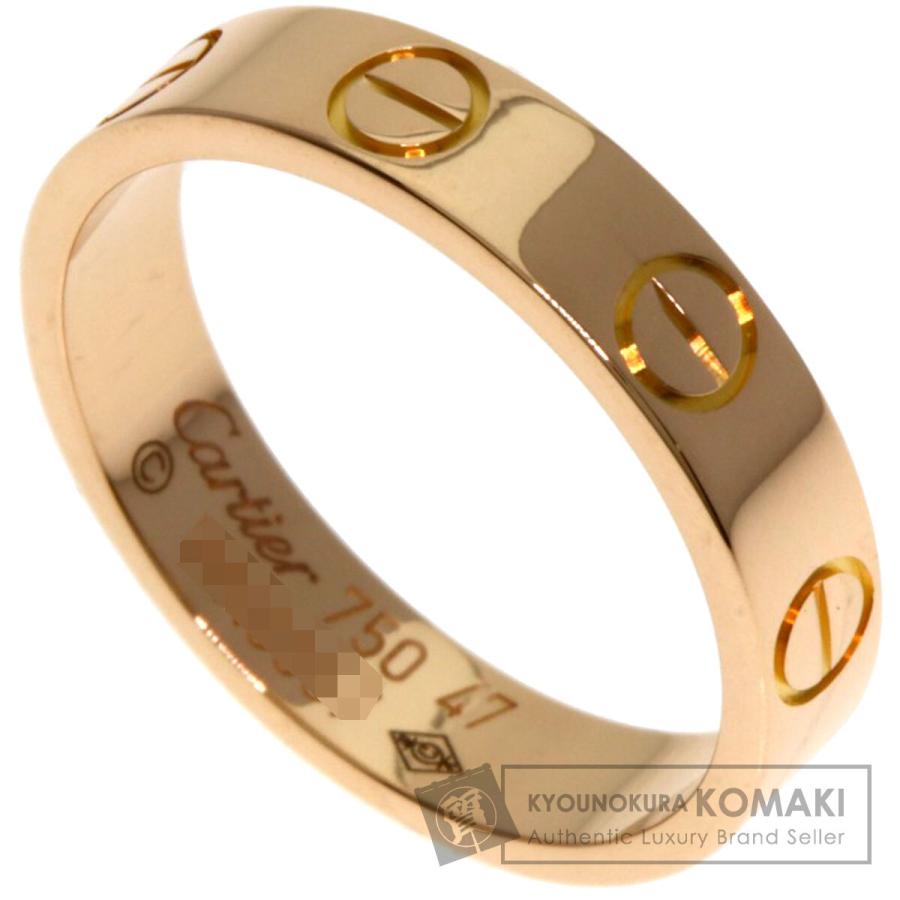 Cartier（カルティエ） ミニラブリング #47 リング・指輪 K18ピンク