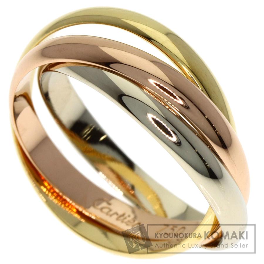 Cartier（カルティエ） トリニティ SM #50 リング・指輪 K18イエロー
